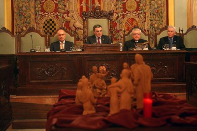 L'Obertura del Cicle de Nadal s'ha celebrat al Saló de Sessions de la Paeria..
