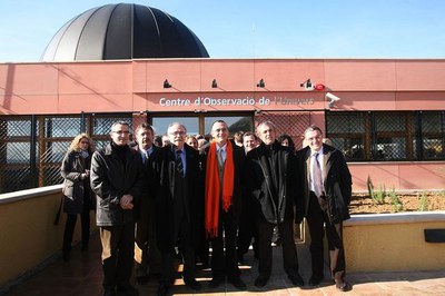 Les instal·lacions del Centre d'Observatori de l'Univers es podran visitar el dia 14 de febrer en la jornada de portes obertes..
