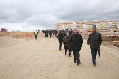 Amb el cobriment de les vies, l'avinguda Prat de Riba travessarà la ciutat fins arribar a Pardinyes..