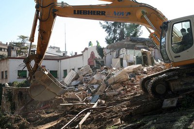 Els treballs d'enderroc es preveu que durin dos dies..