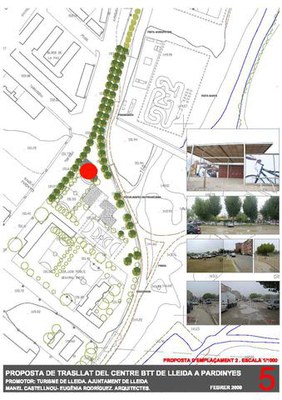 Nou emplaçament del Centre BTT.