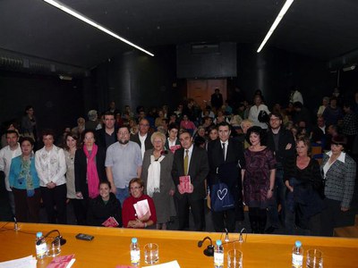 La presentació ha omplert la sala Jaume Magre de l'Ajuntament.