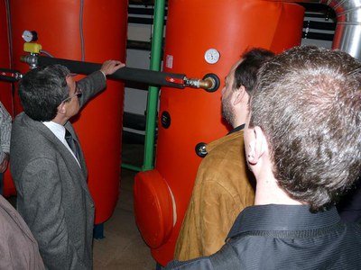 La instal·lació compta amb acumuladors amb més de 4.000 litres de capacitat.