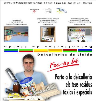 Tríptic de la campanya.