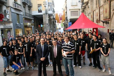 Imatge de grup just abans de la sortida..