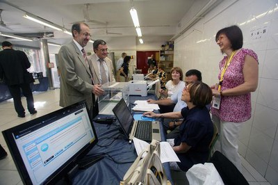 La constitució de les primeres meses electorals ha tingut lloc amb total normalitat..