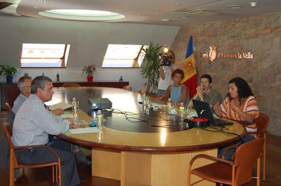 Reunió sobre participació ciutadana..