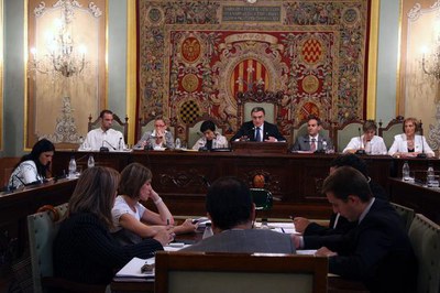 El paer en cap ha presidit el ple monogràfic sobre la ciutat..