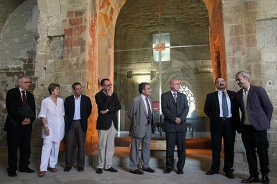També s'ha inaugurat avui la restauració de la Capella de l’Anunciació de Maria..