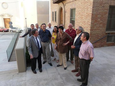 L'alcalde ha destacat que la urbanització d'espais i places actuen d'una manera directa sobre la qualitat de vida dels ciutadans.