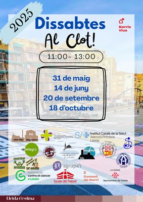 Dissabtes al Clot és una iniciativa sortida del Grup Dinamitzador del Clot, dins del Consell de Barri..