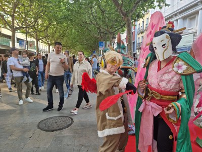 Moltes persones han pogut fer-se fotos al Cosplay Shot.