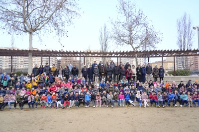 Escolars de centres educatius de Cappont han assistit al 10è aniversari d'AFANOC..
