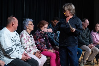 En la presentació s'ha donat la veu a diferents persones.