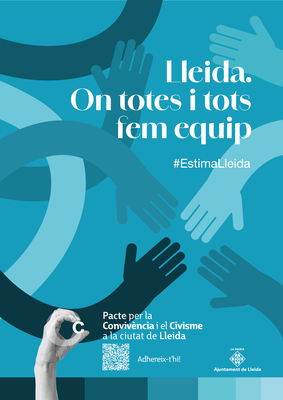 Aquesta tarda es presenta a la Llotja el Pacte per la Convivència i el Civisme a la ciutat de Lleida i la Carta de Valors..