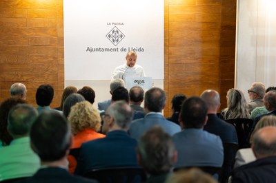 El xef Joel Castanyé ha estat el ponent convidat a la inauguració.