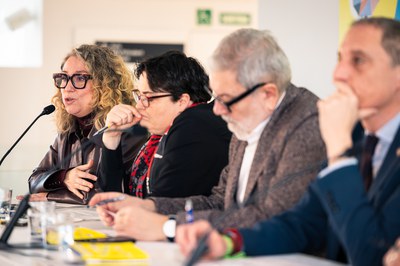 Pilar Bosch en la presentació de l'Animac.