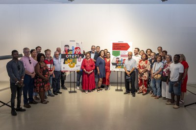 L'alcalde ha participat avui en la presentació de l'Obert del Centre Historic..