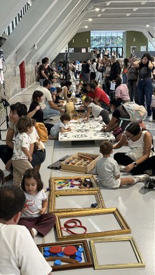 La Paeria ha celebrat els 50 anys de les EBM a Lleida amb una festa al Palau de Vidre..