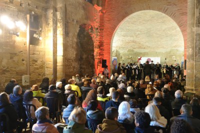 ©Mario Gascón - Recepció als Ambaixadors de la ciutat, amb actuació musical al Castell dels Templers de Gardeny.