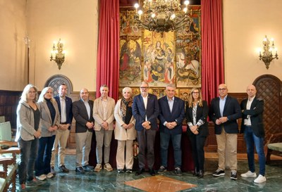 Aliança de la Paeria i entitats empresarials per incentivar el desenvolupament econòmic i social de la ciutat..