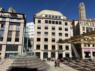 La Paeria renovarà per complet les escales mecàniques i l'ascensor de la plaça Sant Joan.