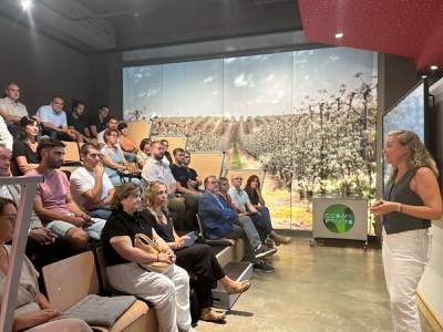 Bosch durant la obertura del programa Emprèn Agro Bio.