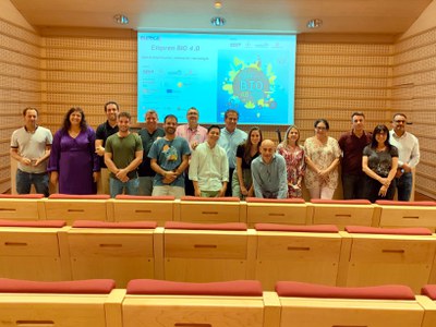 Foto de grup dels participants en la formació.