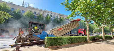 Imatge de les obres.