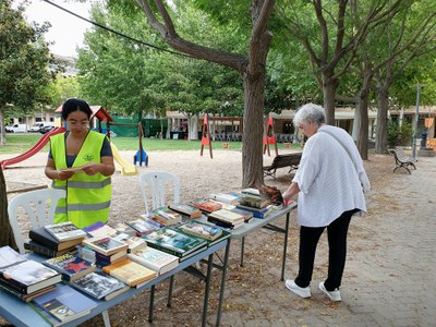 L’alcaldessa accidental i regidora del barri, Carme Valls, hi ha participat.
