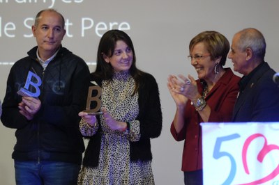 Els primers premis Balàfia han premiat el personal dels dos CAP del barri.