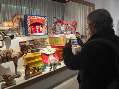La mostra acull joguines de diferents dècades.