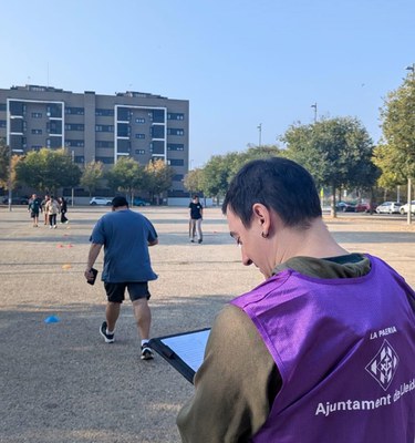 A la sessió d'avui s'ha avaluat l'estat físic de les persones participants..