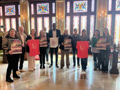 La Paeria ha acollit avui la presentació de la Cursa de la Dona Hyundai Lleida.