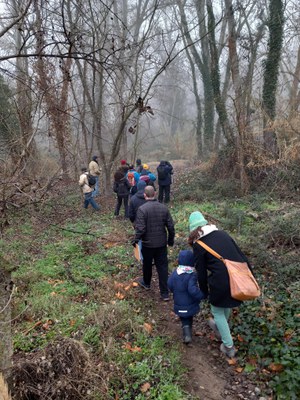 L'activitat s'ha realitzat aquest matí a la Mitjana i els Aiguamolls de Rufea.