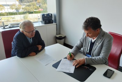 Signatura del conveni de col·laboració entre el Centre de Negocis i Convencions i el congrés 333 Experience per acollir l'any que ve la doble cita d'….