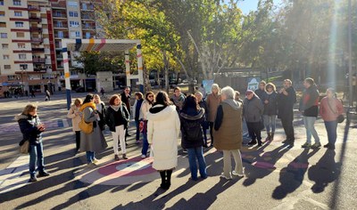 L'acte ha tingut lloc avui a la plaça del Clot.