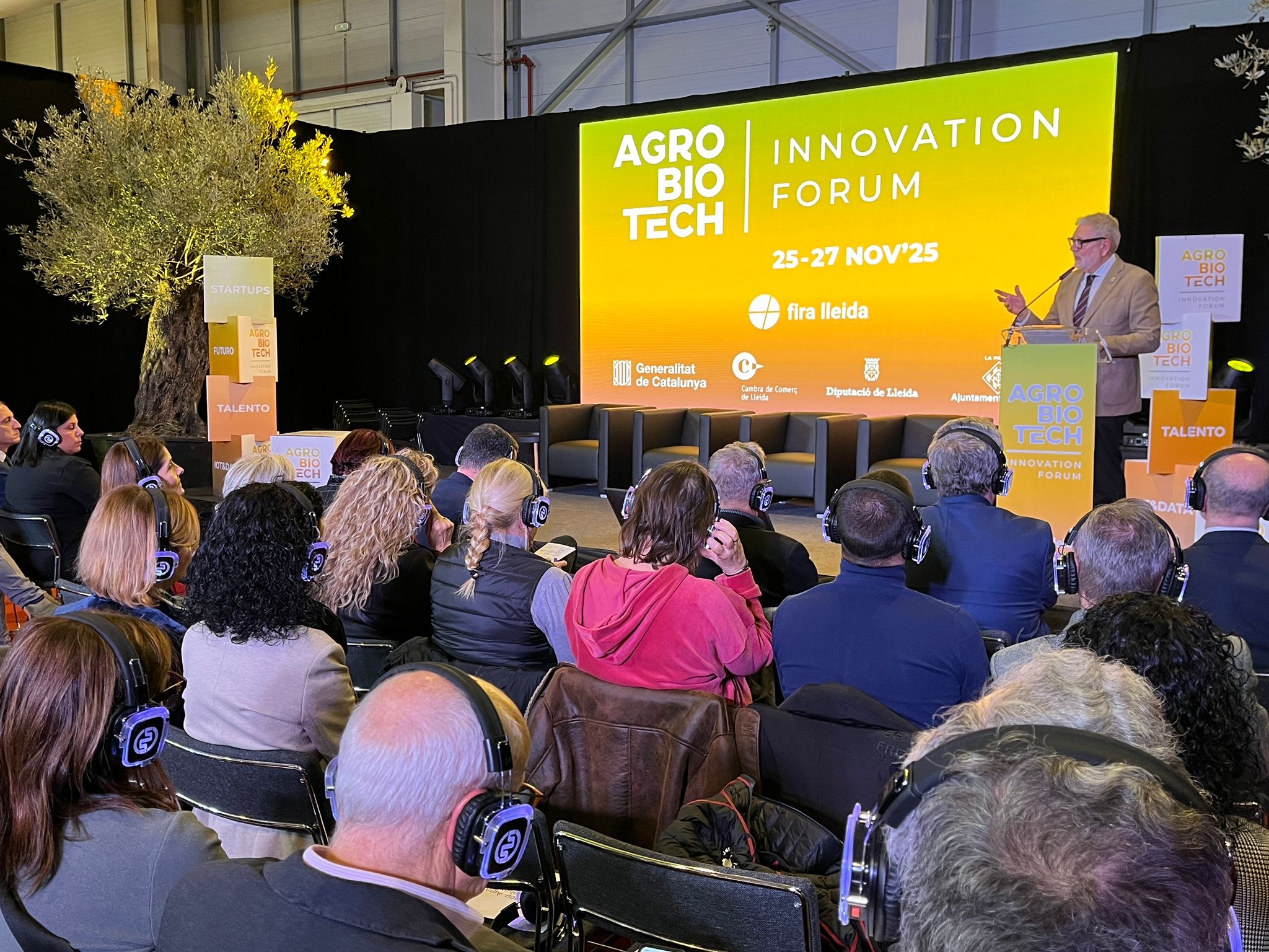 Larrosa ha fet un balanç positiu de la primera edició de l'Agrobiotech Innovation Forum