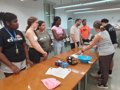 El regidor de Joventut, Educació i Ocupació, Xavi Blanco, ha participat en la primera jornada.