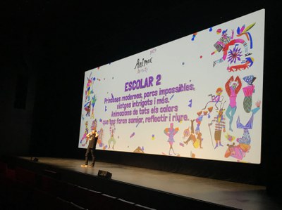 Més de 10.000 alumnes dels centres educatius de Lleida ciutat i demarcació participaran presencialment en les sessions escolars d'Animac 2024..