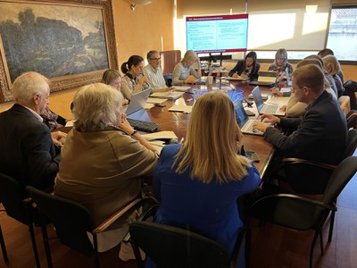 La sessió de la Comissió de Bon Govern d'avui.