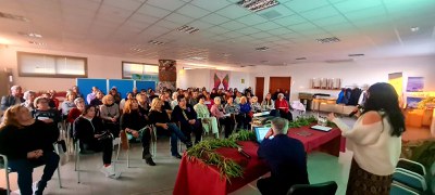 La xerrada sobre “Com potenciar la teva imatge personal” a càrrec de l’empresària Zuleika Rodríguez al Parc ambiental de Serrallarga.