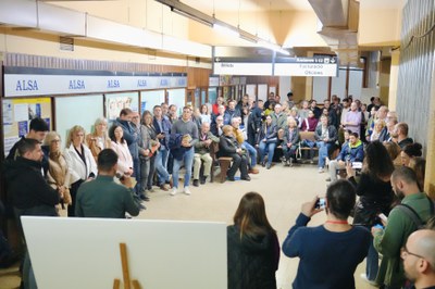 El procés participatiu va començar amb una visita a l'equipament el 7 de novembre de 2024.