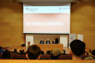L'acte ha tingut lloc a la Universitat de Lleida