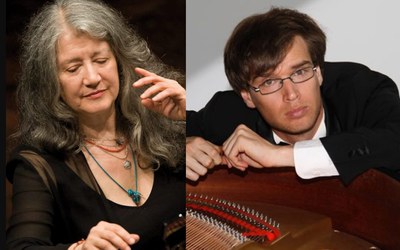 Martha Argerich i Pablo Galdo, en concert, aquest dijous a Lleida..