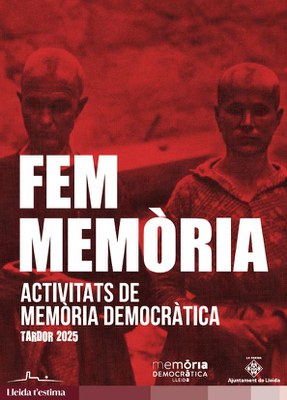 Demà comença el nou programa d’activitats de Memòria Democràtica de la Paeria..