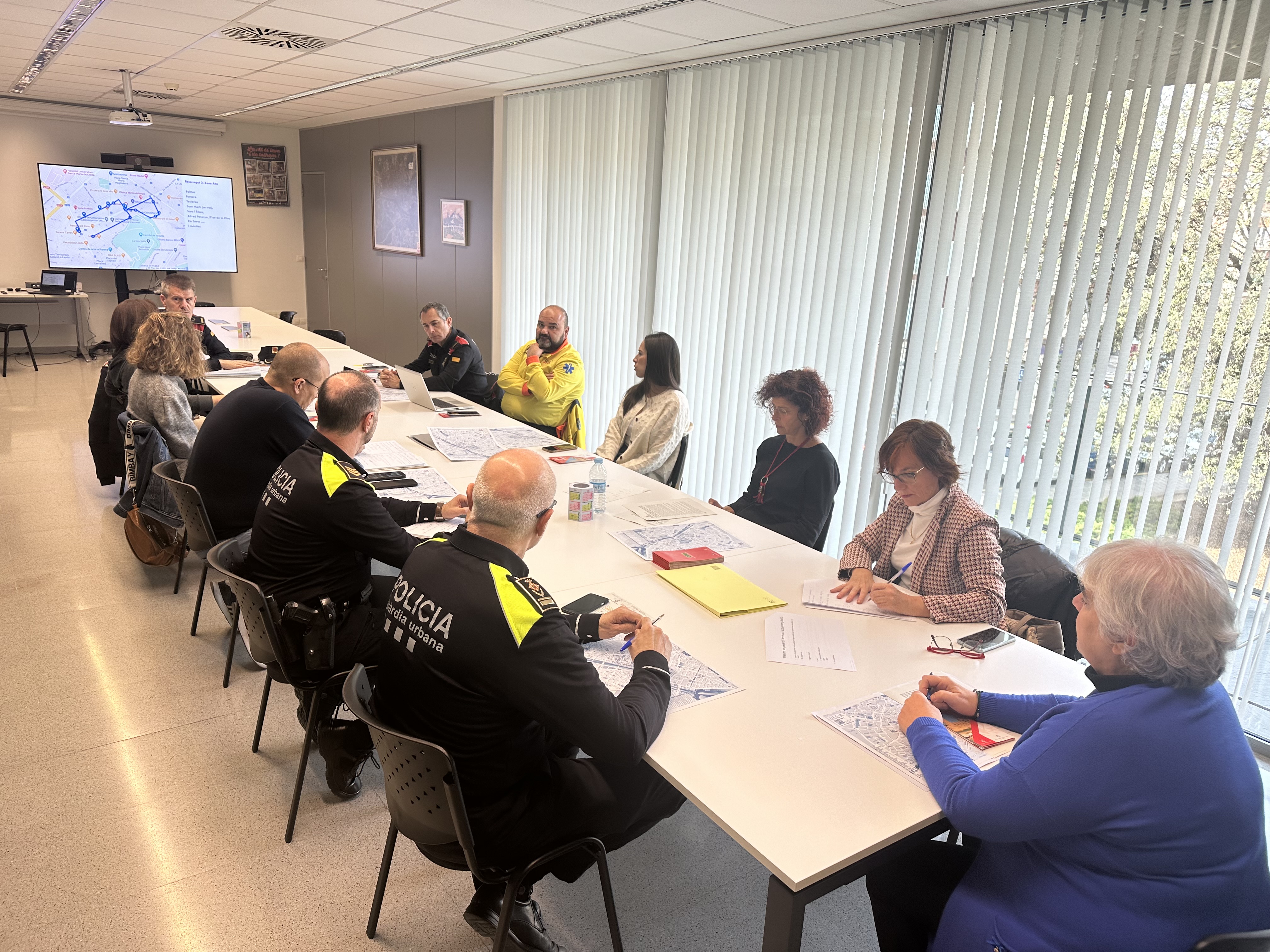 Reunió preparatòria per al dispositiu especial per a la Nit de Cap d’Any