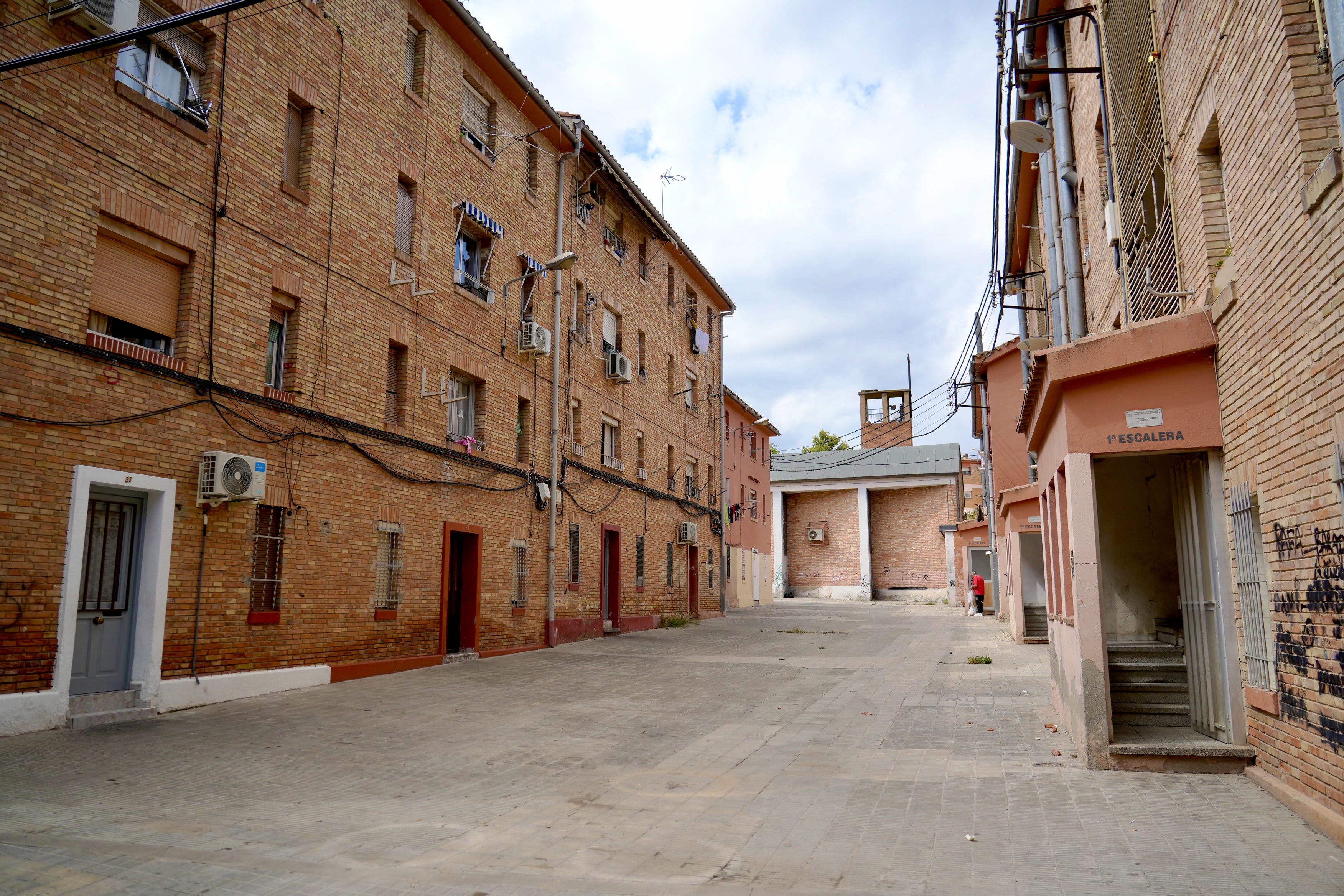 Imatge de l'espai interior del blocs