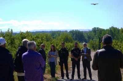 6 agents de la Guàrdia Urbana s’han format per poder pilotar els drons.