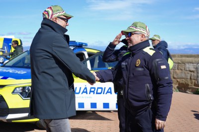 La Guàrdia Urbana de Lleida tampoc s'ha volgut perdre el Festival d'AFANOC.